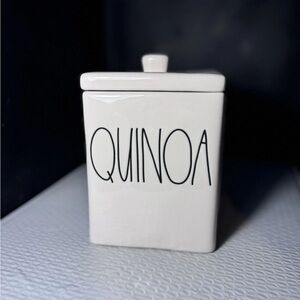 Rae Dunn Quinoa canister square rectangle
